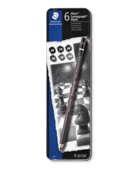 Confezione Matite Lumograph Black Staedtler 100B G6