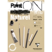 Blocco Clairefontaine Paint On Naturel 250gr