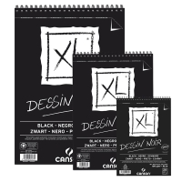 Blocco Canson XL Dessin Noir 150gr